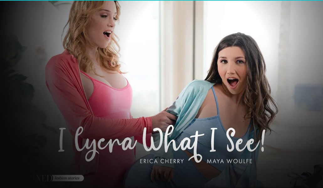 Erica Cherry & Maya Woulfe - I Lycra What I See [UltraHD/4K 2160P]