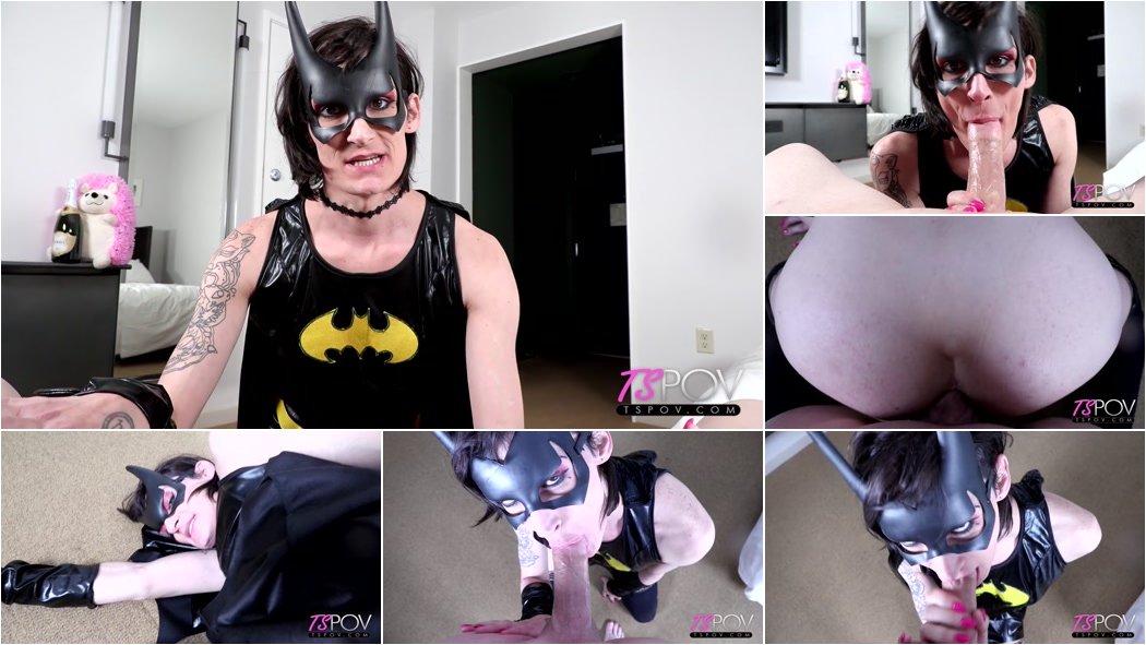 Cali Fauna - Trans Batgirl Takes A Break From Crimefighting [HD 720p]